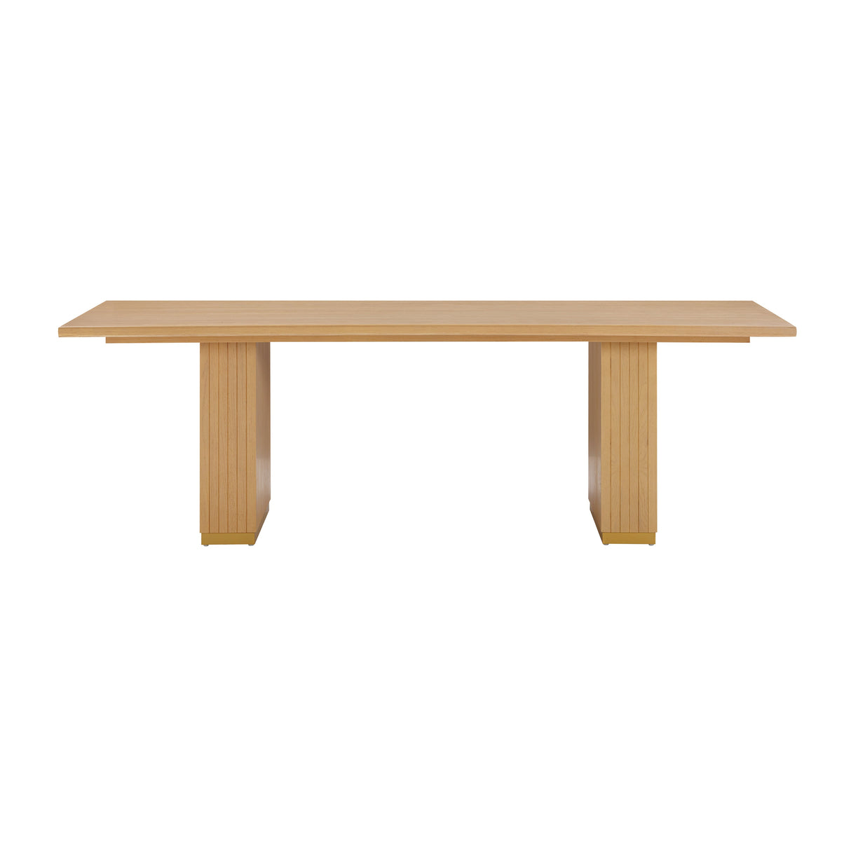 Chelsea 96" Oak Wood Rectangular Dining Table