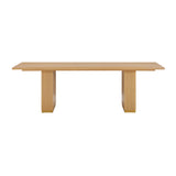 Chelsea 96" Oak Wood Rectangular Dining Table