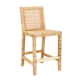 Amara Rattan Performance Fabric Counter Stool