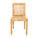 Amara Rattan Performance Fabric Dining Chair