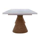 Rishi 120" Rope Rectangular Dining Table