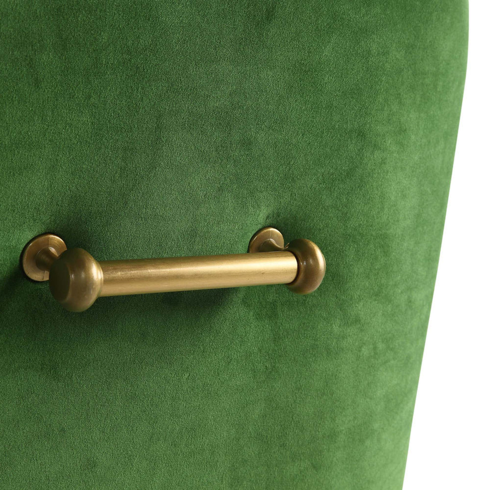 Beatrix Cognac Velvet Side Chair