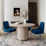 Beatrix Cognac Velvet Side Chair