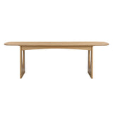 Cybill Natural Ash Rectangular Dining Table (79"-94")
