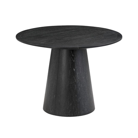 Sahara Round Oak Dining Table (41"-60") - View 8