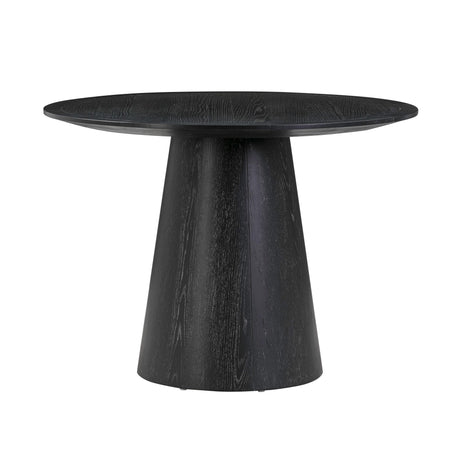 Sahara Round Oak Dining Table (41"-60") - View 10