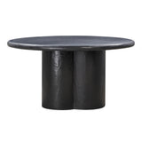 Elika 59" Faux Plaster Indoor / Outdoor Round Dining Table