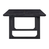 Shiloh 102" Black Ash Rectangular Dining Table