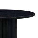 Chelsea 47" Oak Wood Round Dining Table