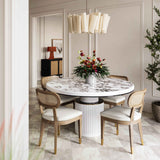 Cosette Performance Linen Dining Chair