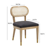 Cosette Performance Linen Dining Chair