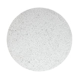 Parcino 47" Faux Terrazzo Concrete Indoor / Outdoor Round Dining Table