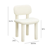 Elise Performance Velvet Dining Chair