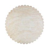 Blossom Washed Travertine Finish Indoor / Outdoor 54 inch Round Dining Table