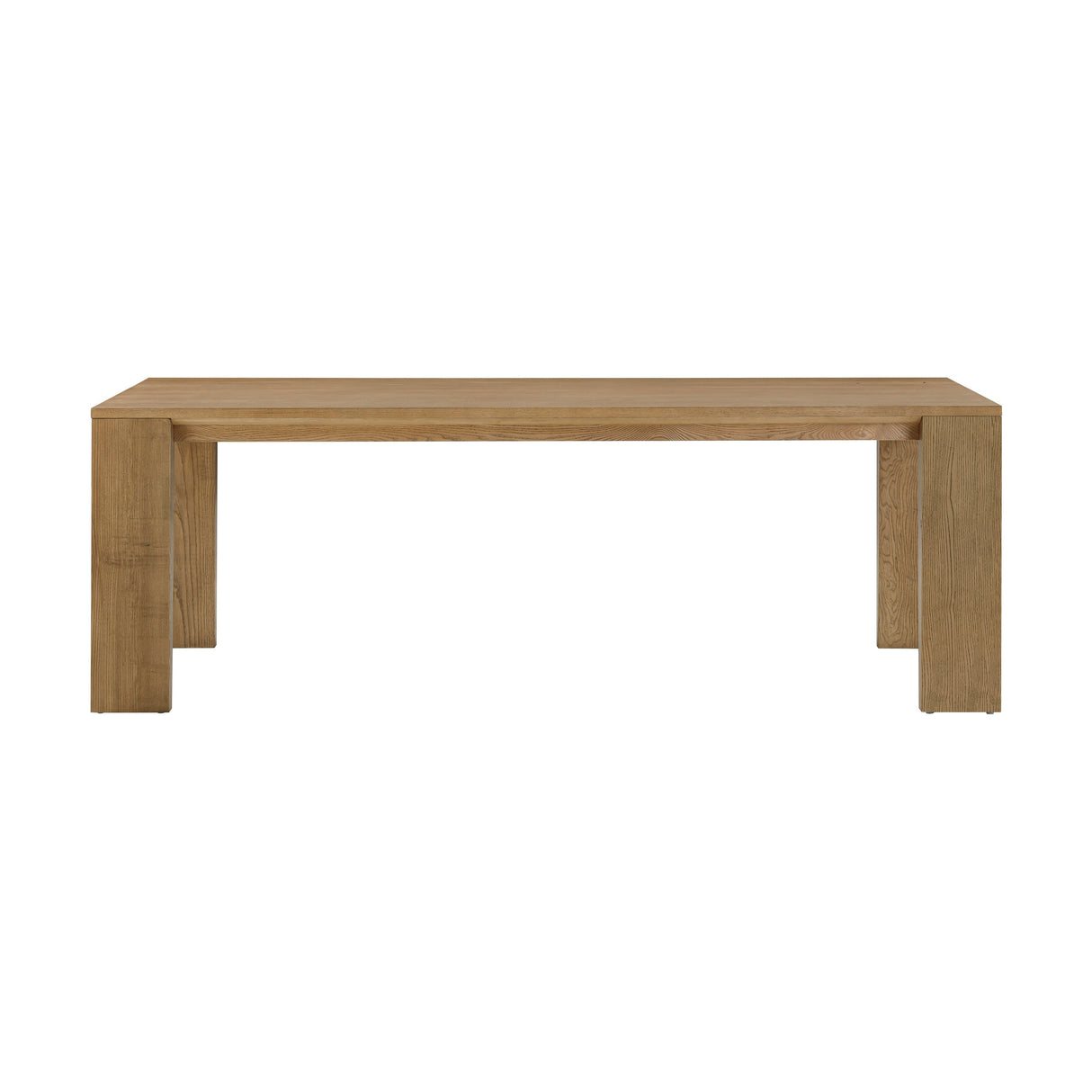 Polly 90"-130" Natural Ash Extendable Rectangular Dining Table
