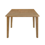 Polly 90"-130" Natural Ash Extendable Rectangular Dining Table