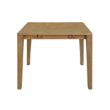 Polly 90"-130" Natural Ash Extendable Rectangular Dining Table