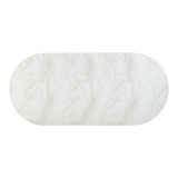 Brut 86" Concrete Patterned Indoor/Outdoor 86" Oval Dining Table