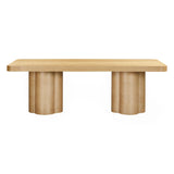Bambi 90" Ash Rectangular Dining Table