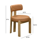 Odessa Performance Vegan Leather Dining Chair - View 14