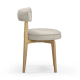 Nikita Performance Vegan Leather Dining Chair - View 4