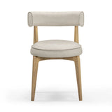 Nikita Performance Vegan Leather Dining Chair - View 3