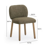 Foxy Performance Fabric Dining Chair - View 28