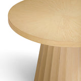 Meri Natural Round Dining Table (41"-56")