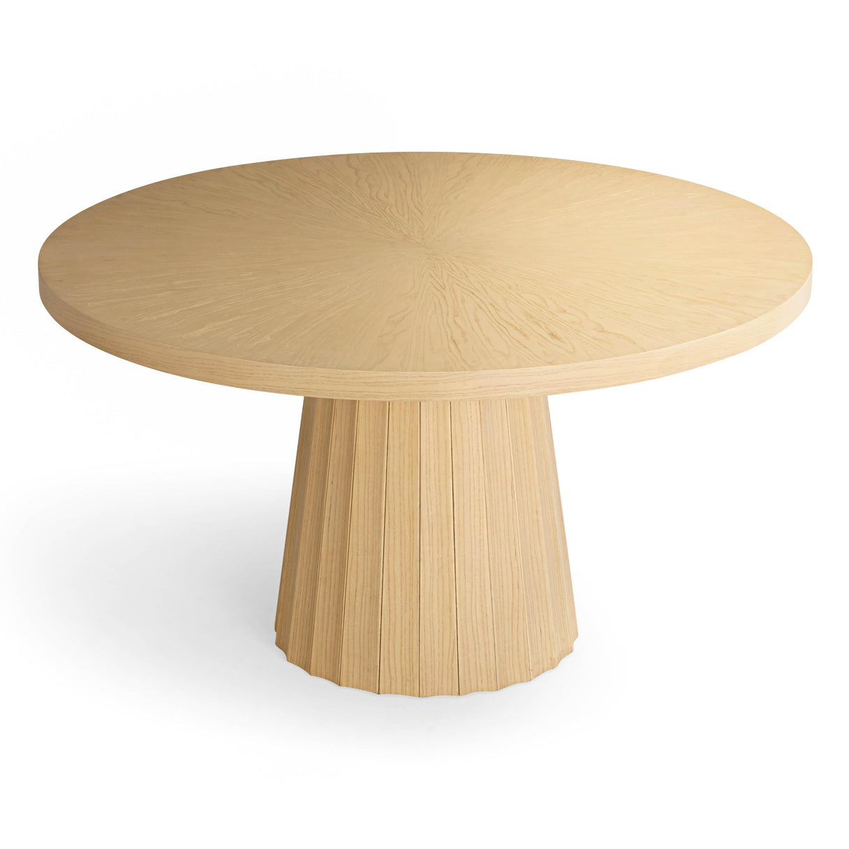 Meri Natural Round Dining Table (41"-56")