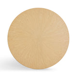 Meri Natural Round Dining Table (41"-56")