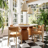 Nikita Performance Vegan Leather Dining Chair - View 10
