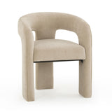 Malone Performance Chenille Dining Chair - View 1
