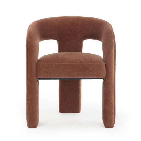 Malone Performance Chenille Dining Chair - View 10