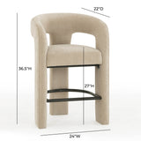 Malone Performance Chenille Stool