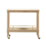 Slosh 37" Natural Ash Bar Cart - View 3