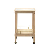 Slosh 37" Natural Ash Bar Cart - View 4