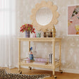 Slosh 37" Natural Ash Bar Cart - View 1