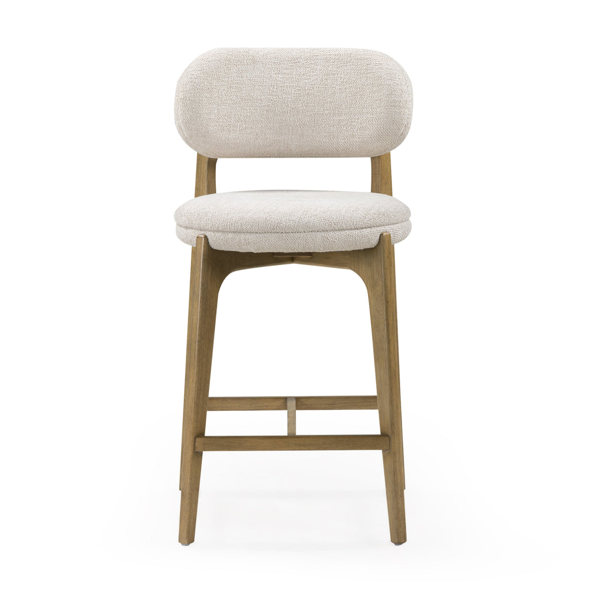 Carnation Performance Fabric Counter Stool