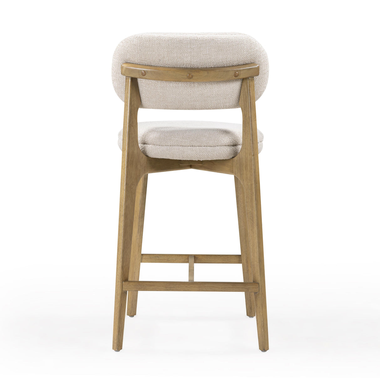 Carnation Performance Fabric Counter Stool