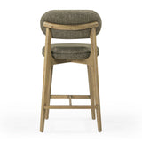 Carnation Performance Fabric Counter Stool