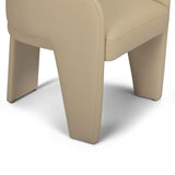 Leo Performance Vegan Leather Dining Chair - View 22