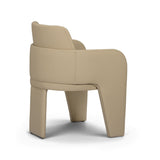 Leo Performance Vegan Leather Dining Chair - View 23