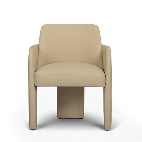 Leo Performance Vegan Leather Dining Chair - View 21