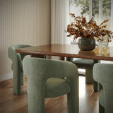 Malone Performance Chenille Dining Chair - View 16