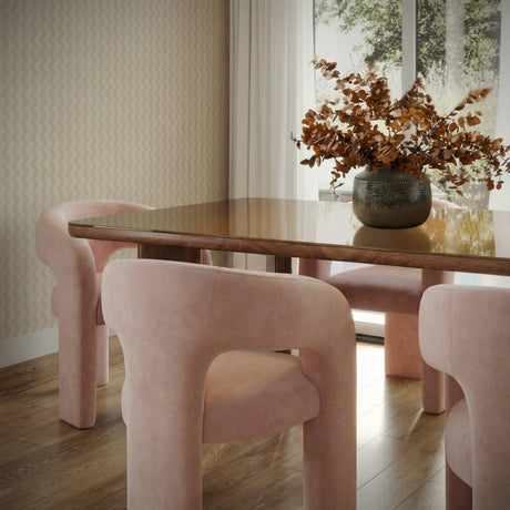 Malone Performance Chenille Dining Chair - View 23