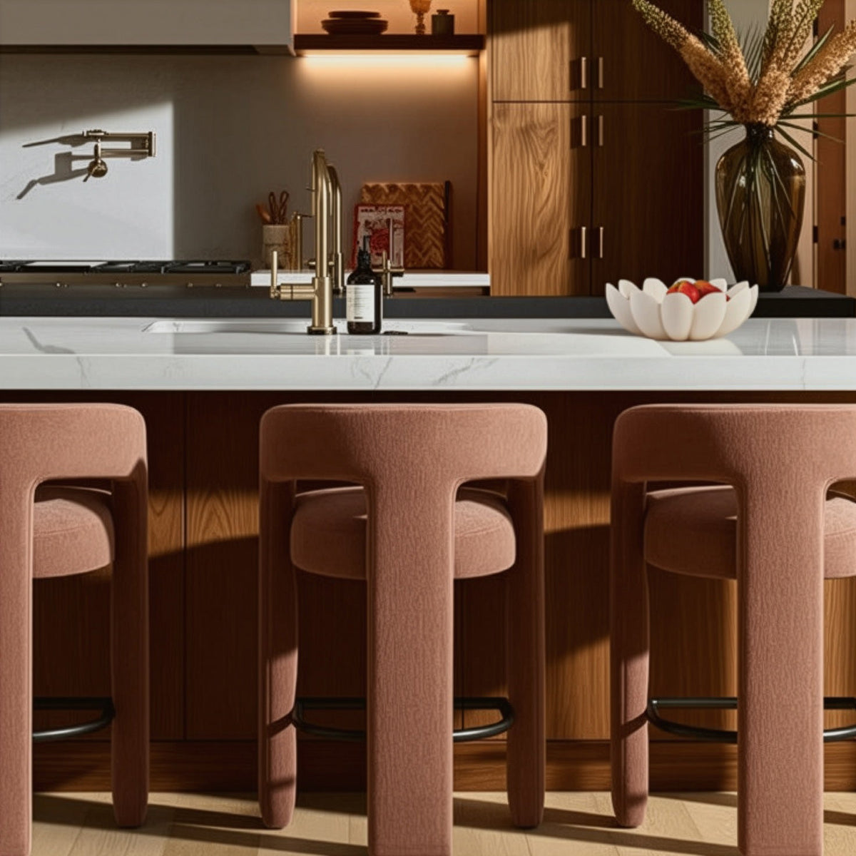 Malone Performance Chenille Stool - View 49