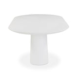 Nara 84" Pure White Indoor/Outdoor Concrete Dining Table