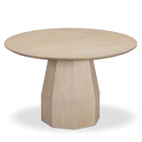 Brocha 48'' Ash Wood Round Dining Table - View 3