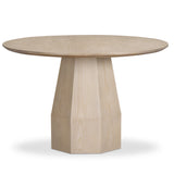 Brocha 48'' Ash Wood Round Dining Table - View 1