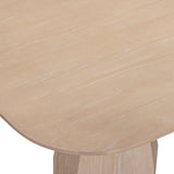 Brocha 106" Ash Wood Rectangular Dining Table - View 4